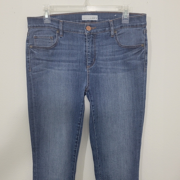 LOFT Ann Taylor Skinny Crop Jeans Women's 10/30 - Picture 2 of 8